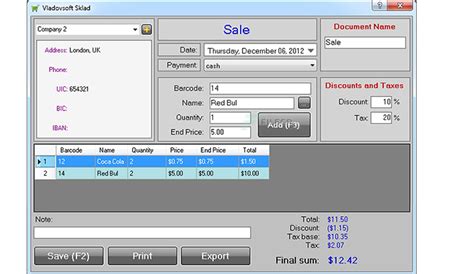 Vladovsoft Sklad Plus 15.0